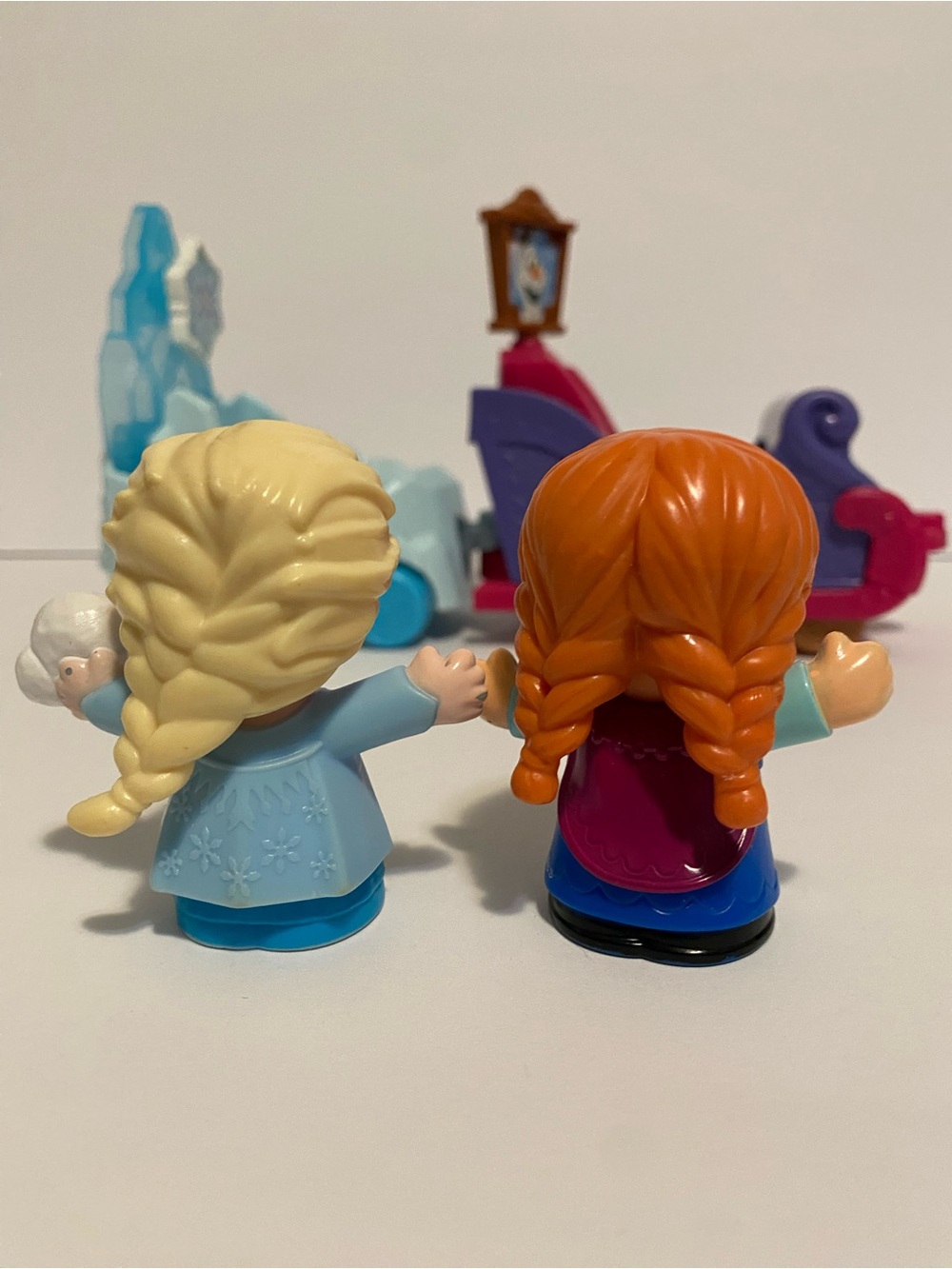Disney Little People Princess Parade Floats Float Anna + Elsa Fisher Price Lot - Picture 4 of 5